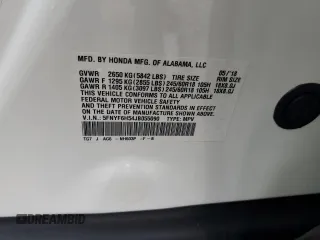 2018 Honda Pilot EX-L with VIN 5FNYF6H54JB055090, listed as a Copart auction lot 53919275 with 82,425 mi miles and Salvage Title. Bid and sale history available at DreamBid. Image 14.