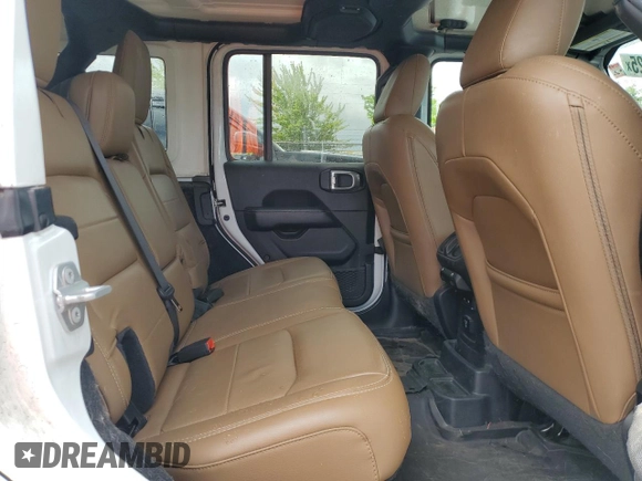 2020 Jeep Wrangler Unlimited Sahara with VIN 1C4HJXEG1LW197700, listed as a Copart auction lot 56539125 with 66,895 mi miles and Salvage title. Bid and sale history available at DreamBid. Image 11.