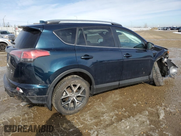 2018 Toyota RAV4 SE with VIN 2T3JFREV3JW806407, listed as a Copart auction lot 48980005 with 70,165 mi miles and Salvage title. Bid and sale history available at DreamBid. Image 3.