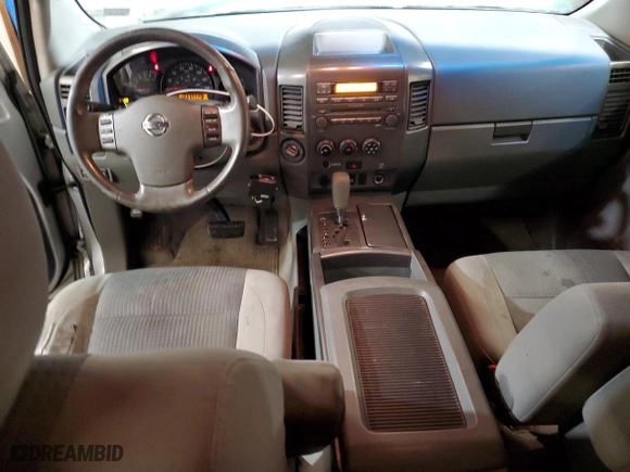 2007 Nissan Titan LE with VIN 1N6BA07B37N215122, listed as a Copart auction lot 44695515 with 202,560 mi miles and Salvage Title. Bid and sale history available at carsss.com. Image 8.