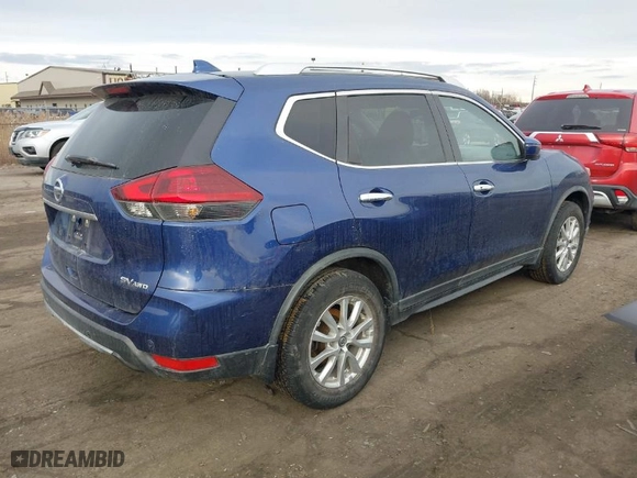 2019 Nissan Rogue SV with VIN KNMAT2MVXKP534629, listed as a IAAI auction lot 41499662 with 28083 miles. Bid and sale history available at carsss.com. Image 4.