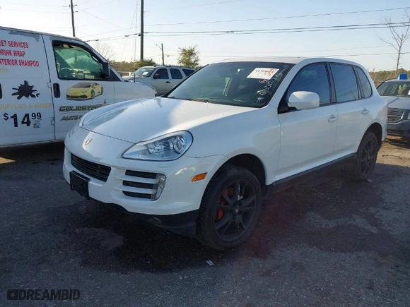 2008 Porsche Cayenne S with VIN WP1AB29P58LA33157, listed as a IAAI auction lot 41701604 with 137,625 mi miles. Bid and sale history available at carsss.com. Image 2.