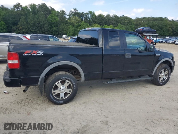 2005 Ford F-150 XLT with VIN 1FTPX14575FB50262, listed as a Copart auction lot 60167755 with 138,619 mi miles and Clean title. Bid and sale history available at DreamBid. Image 3.