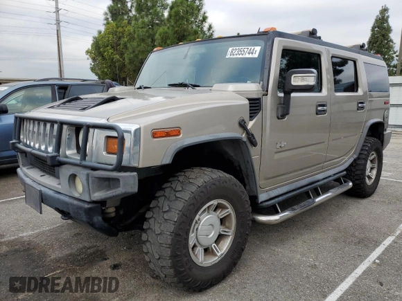 2006 Hummer H2 with VIN 5GRGN23U86H122396, listed as a Copart auction lot 82355744 with 315,923 mi miles and Clean Title. Bid and sale history available at carsss.com. Image 1.
