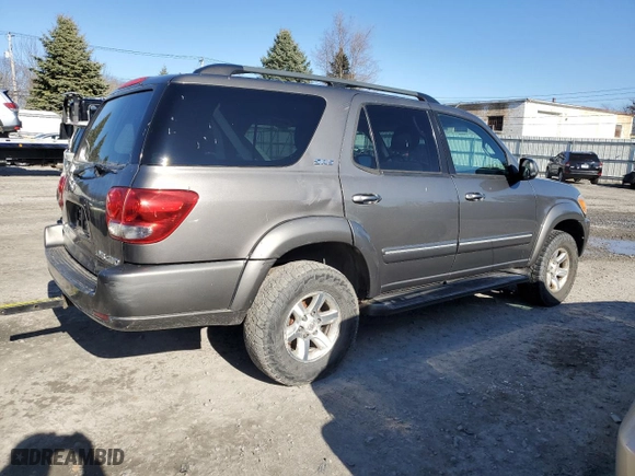 2006 Toyota Sequoia SR5 with VIN 5TDBT44A36S275975, listed as a Copart auction lot 50137635 with 0 mi miles and Clean Title. Bid and sale history available at carsss.com. Image 3.