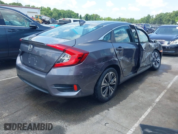 2016 Honda Civic EX-L with VIN 19XFC1F77GE201469, listed as a IAAI auction lot 42441617 with 67,803 mi miles and . Bid and sale history available at DreamBid. Image 4.
