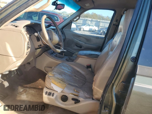 2001 Ford Expedition Eddie Bauer with VIN 1FMRU17W91LA72998, listed as a Copart auction lot 80947794 with Not provided miles and Salvage title. Bid and sale history available at DreamBid. Image 7.