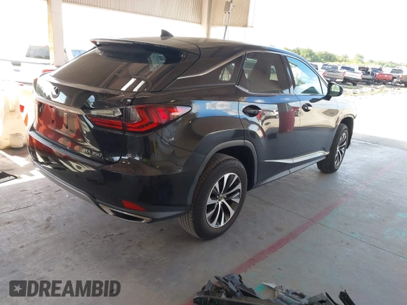 2022 Lexus RX 350 with VIN 2T2AZMAA9NC249317, listed as a IAAI auction lot 42600661 with 37,753 mi miles and . Bid and sale history available at DreamBid. Image 4.