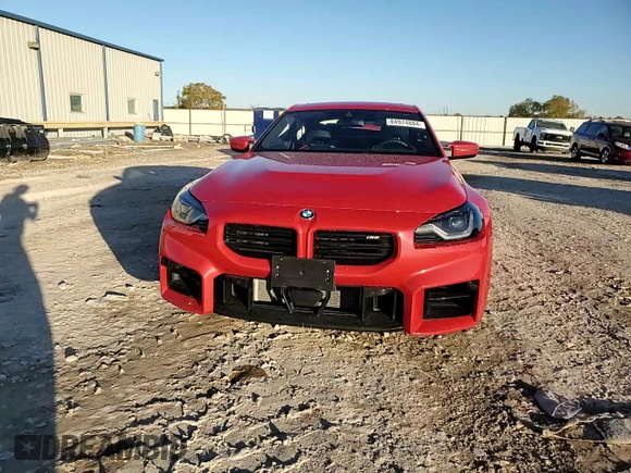 2024 BMW M2 with VIN 3MF13DM04R8E82758, listed as a Copart auction lot 84974884 with 5,940 mi miles and Salvage Title. Bid and sale history available at carsss.com. Image 11.