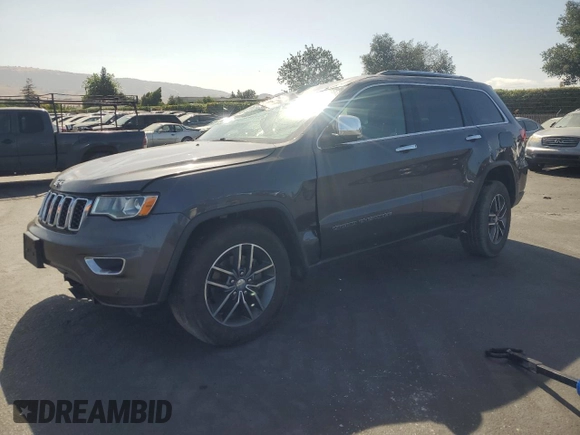2018 Jeep Grand Cherokee Limited with VIN 1C4RJEBG5JC301438, listed as a Copart auction lot 61646835 with 66,568 mi miles and Salvage title. Bid and sale history available at DreamBid. Image 1.