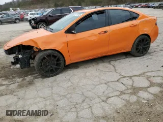 2014 Dodge Dart GT with VIN 1C3CDFEB1ED826634, listed as a Copart auction lot 47309735 with 131,944 mi miles and Salvage Title. Bid and sale history available at carsss.com. Image 1.