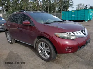 2009 Nissan Murano SL with VIN JN8AZ18W39W144701, listed as a IAAI auction lot 42014230 with 89,063 mi miles and . Bid and sale history available at DreamBid. Image 1.
