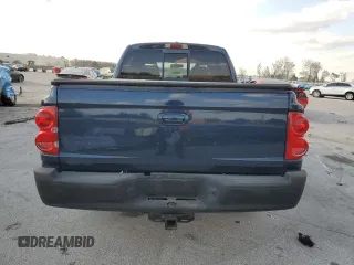 2007 Dodge Dakota SLT with VIN 1D7HE48K97S181024, listed as a Copart auction lot 44244355 with 110,016 mi miles and Salvage Title. Bid and sale history available at DreamBid. Image 6.