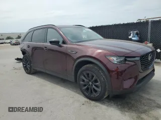 2025 Mazda CX-90 Premium Sport z VIN JM3KKCHA1S1200293, wystawiony jako Copart lot #58313695 z przebiegiem 4 726 mil mil oraz Szkoda całkowita • Salvage title. Historia ofert i sprzedaży dostępna na DreamBid. Obrazek 4.
