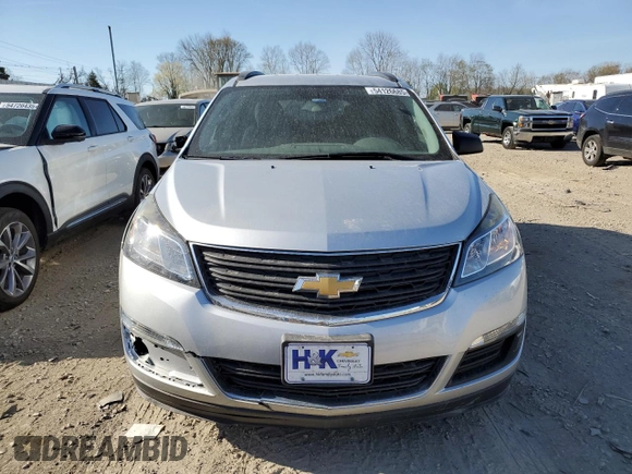 2017 Chevrolet Traverse LS with VIN 1GNKRFEDXHJ148148, listed as a Copart auction lot 54126685 with 203,010 mi miles and Clean Title. Bid and sale history available at carsss.com. Image 5.