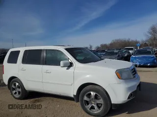 2015 Honda Pilot EX-L with VIN 5FNYF4H50FB020624, listed as a Copart auction lot 43963285 with 175,581 mi miles and Salvage Title. Bid and sale history available at carsss.com. Image 4.