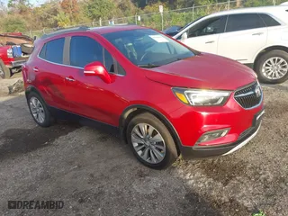 2017 Buick Encore Premium with VIN KL4CJDSB0HB008254, listed as a IAAI auction lot 41216187 with 59,146 mi miles. Bid and sale history available at carsss.com. Image 1.