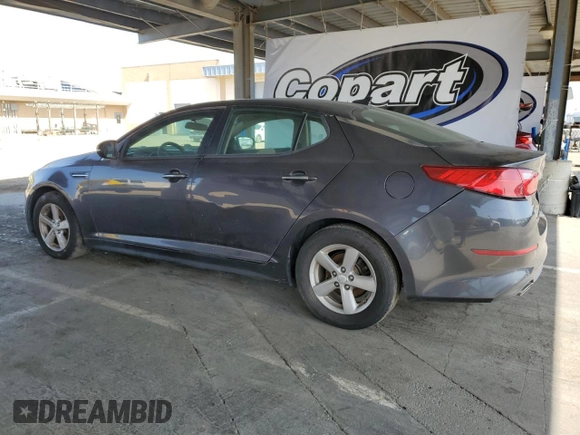 2015 Kia Optima LX with VIN 5XXGM4A70FG442144, listed as a Copart auction lot 55502955 with 118,429 mi miles and Clean Title. Bid and sale history available at DreamBid. Image 2.