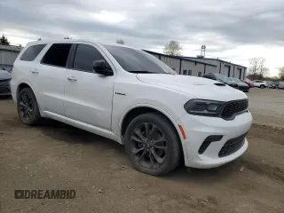 2022 Dodge Durango R/T с VIN 1C4SDJCT0NC213268, выставлен на аукционе Copart как лот 53872215 с пробегом 30 503 миль миль и Списание • Salvage title. История ставок и продаж доступна на DreamBid. Изображение 4.