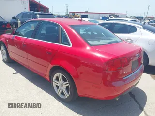 2007 Audi A4 2.0T with VIN WAUDF78E17A238885, listed as a IAAI auction lot 42255785 with 184,495 mi miles and . Bid and sale history available at DreamBid. Image 3.