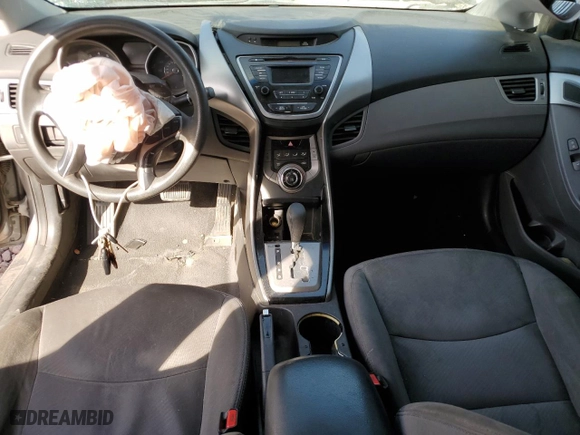 2013 Hyundai Elantra GLS PZEV with VIN 5NPDH4AE5DH365388, listed as a Copart auction lot 46154825 with 163,134 mi miles and Salvage Title. Bid and sale history available at carsss.com. Image 8.