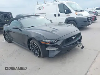 2023 Ford Mustang EcoBoost with VIN 1FATP8UH9P5103685, listed as a IAAI auction lot 42166827 with 49,204 mi miles. Bid and sale history available at carsss.com. Image 1.
