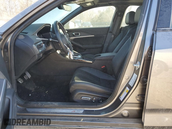 2024 Acura Integra Technology with VIN 19UDE4G76RA019108, listed as a Copart auction lot 47409955 with 39,050 mi miles and Salvage Title. Bid and sale history available at DreamBid. Image 7.