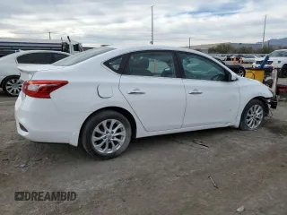 2019 Nissan Sentra S with VIN 3N1AB7AP8KY259530, listed as a Copart auction lot 46111275 with 34,438 mi miles and Salvage Title. Bid and sale history available at DreamBid. Image 3.