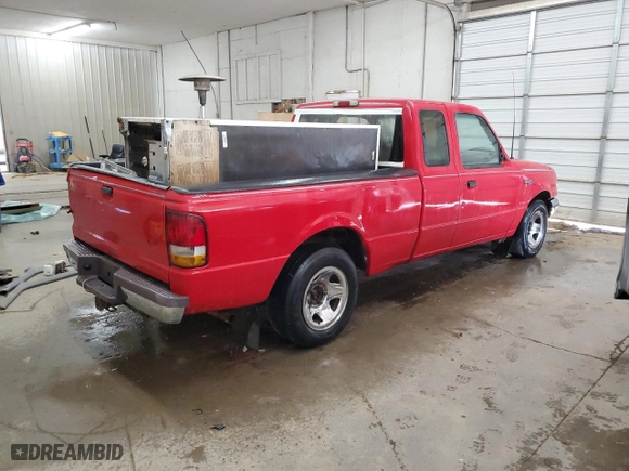 1996 Ford Ranger XLT with VIN 1FTCR14X3TPA86027, listed as a Copart auction lot 74843694 with 131,842 mi miles and Salvage Title. Bid and sale history available at carsss.com. Image 3.