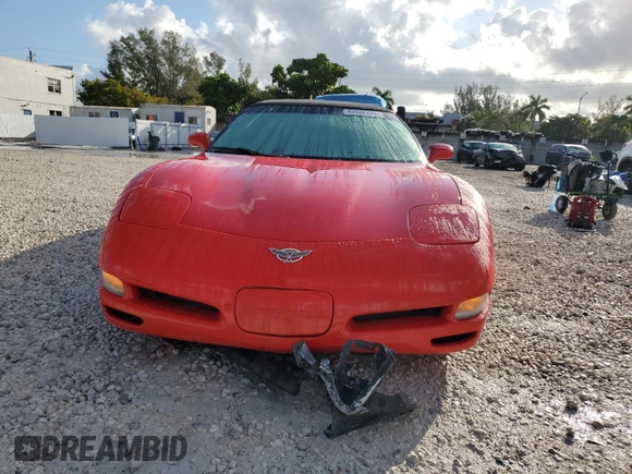 2003 Chevrolet Corvette with VIN 1G1YY32G035104186, listed as a Copart auction lot 45932275 with 149,954 mi miles and Salvage Title. Bid and sale history available at carsss.com. Image 5.