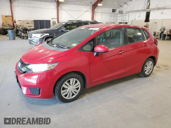 2015 Honda Fit LX with VIN 3HGGK5G55FM780043, listed as a Copart auction lot 69003154 with 141,424 mi miles and Salvage Title. Bid and sale history available at carsss.com. Image 1.