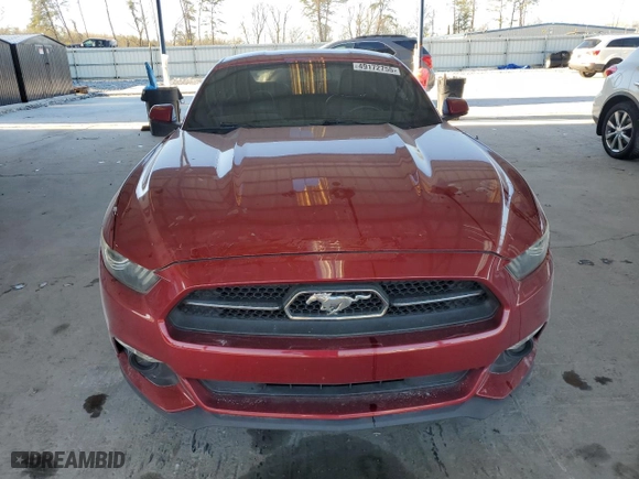 2015 Ford Mustang EcoBoost with VIN 1FA6P8TH9F5365798, listed as a Copart auction lot 49172755 with 95,483 mi miles and Salvage Title. Bid and sale history available at carsss.com. Image 5.