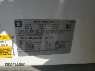 2015 Chevrolet Traverse LTZ with VIN 1GNKVJKD5FJ248402, listed as a Copart auction lot 47138305 with 140,808 mi miles and Salvage Title. Bid and sale history available at DreamBid. Image 15.