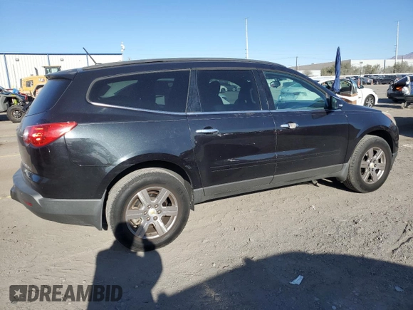 2012 Chevrolet Traverse 1LT with VIN 1GNKRGED2CJ152547, listed as a Copart auction lot 52012085 with 238,137 mi miles and Salvage Title. Bid and sale history available at DreamBid. Image 3.
