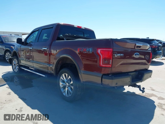 2015 Ford F-150 XLT with VIN 1FTEW1EG5FKE38039, listed as a IAAI auction lot 42072537 with 161,482 mi miles and . Bid and sale history available at DreamBid. Image 3.