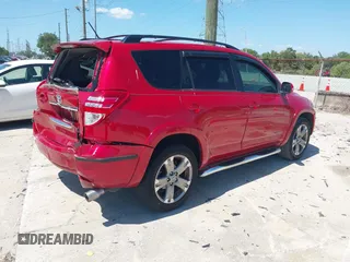 2011 Toyota RAV4 Sport with VIN JTMRK4DV3B5100002, listed as a IAAI auction lot 42030293 with 80,599 mi miles. Bid and sale history available at carsss.com. Image 4.