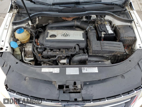 2012 Volkswagen CC Sport with VIN WVWMN7AN4CE515998, listed as a Copart auction lot 44262105 with 105,639 mi miles and Salvage Title. Bid and sale history available at carsss.com. Image 11.