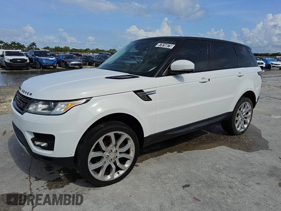 2014 Land Rover Range Rover Sport HSE with VIN SALWR2WF3EA329146, listed as a Copart auction lot 57616875 with 136,879 mi miles and Clean title. Bid and sale history available at DreamBid. Image 1.