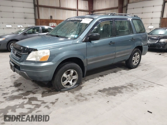 2005 Honda Pilot LX с VIN 2HKYF181X5H543306, выставлен на аукционе IAAI как лот 41764461 с пробегом 187 921 миль миль и . История ставок и продаж доступна на DreamBid. Изображение 2.
