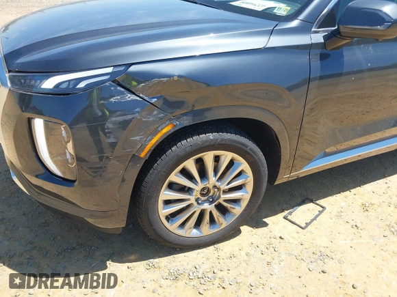 2020 Hyundai Palisade Limited with VIN KM8R5DHE4LU082503, listed as a IAAI auction lot 42294009 with 34,060 mi miles and . Bid and sale history available at DreamBid. Image 6.
