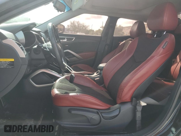 2012 Hyundai Veloster w/Gray Int с VIN KMHTC6AD5CU036722, выставлен на аукционе Copart как лот 60618205 с пробегом Не указан миль и Чистый • Clean title. История ставок и продаж доступна на DreamBid. Изображение 7.