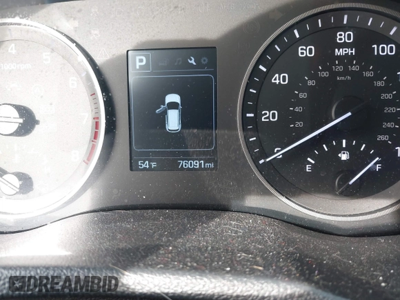 2016 Hyundai Tucson Sport with VIN KM8J33A20GU154428, listed as a IAAI auction lot 41722993 with 76,091 mi miles. Bid and sale history available at carsss.com. Image 16.
