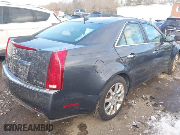 2008 Cadillac CTS AWD w/1SB with VIN 1G6DT57V080178898, listed as a IAAI auction lot 41032712 with 1 mi miles. Bid and sale history available at carsss.com. Image 4.