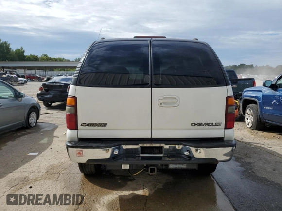 2001 Chevrolet Tahoe LT with VIN 1GNEK13T31J104805, listed as a Copart auction lot 70326574 with 276,390 mi miles and Salvage Title. Bid and sale history available at carsss.com. Image 6.
