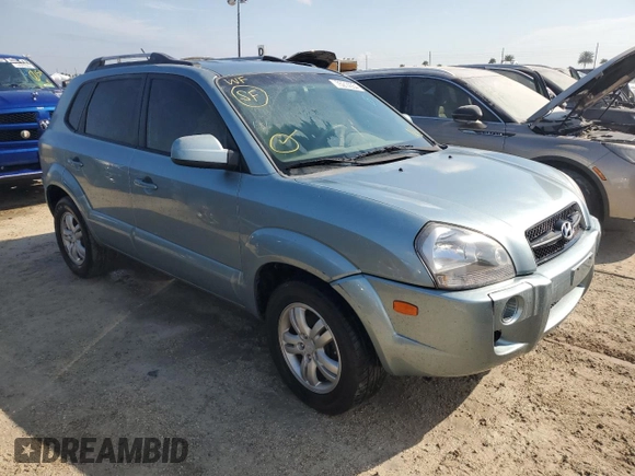 2006 Hyundai Tucson GLS with VIN KM8JN12D76U329514, listed as a Copart auction lot 75214554 with 62,605 mi miles and Non Repairable. Bid and sale history available at carsss.com. Image 4.