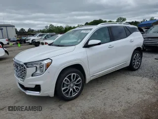 2024 GMC Terrain Denali with VIN 3GKALXEG2RL383356, listed as a Copart auction lot 51818535 with 5,930 mi miles and Salvage title. Bid and sale history available at DreamBid. Image 1.