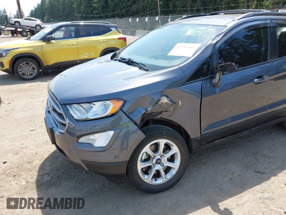 2021 Ford EcoSport SE with VIN MAJ6S3GL6MC454589, listed as a IAAI auction lot 42519464 with 78,213 mi miles and . Bid and sale history available at DreamBid. Image 6.