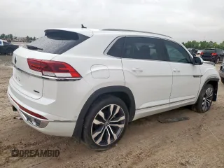 2022 Volkswagen Atlas SEL Premium R-Line with VIN 1V2FE2CA6NC220596, listed as a Copart auction lot 58773465 with 13,119 mi miles and Salvage title. Bid and sale history available at DreamBid. Image 3.