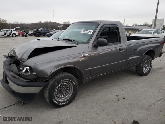 1998 Mazda B-Series 2WD Truck SX with VIN 4F4YR12C9WTM39637, listed as a Copart auction lot 82752154 with 207,959 mi miles and Salvage Title. Bid and sale history available at carsss.com. Image 1.