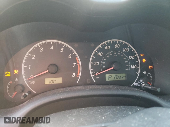 2009 Toyota Corolla with VIN 2T1BU40E49C154553, listed as a Copart auction lot 42830395 with 132,647 mi miles and Salvage Title. Bid and sale history available at carsss.com. Image 9.